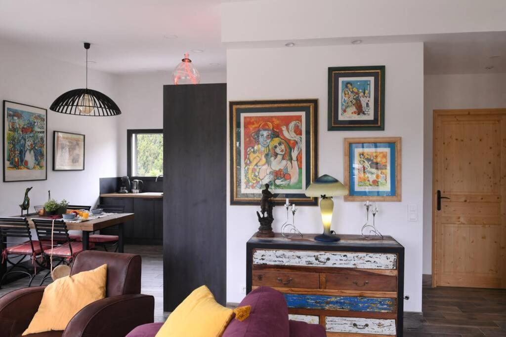 Le Galinie Chic'Art. Un Bel Atelier Avec Piscine Villa Carpentras Exterior photo
